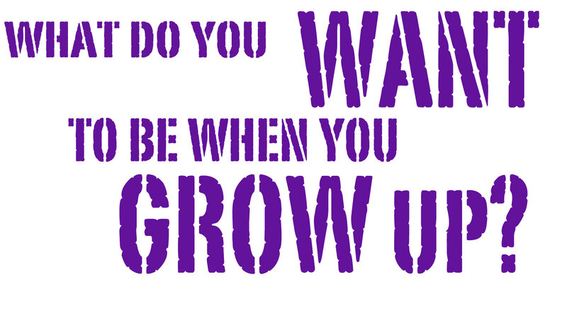 Text on White Background — Purple