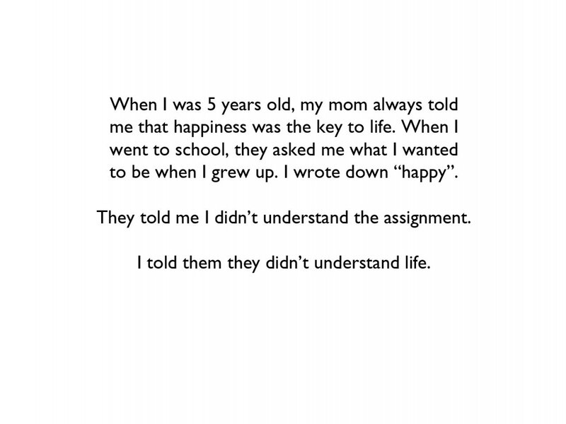 Text on White Background — Reflective, Minimalist