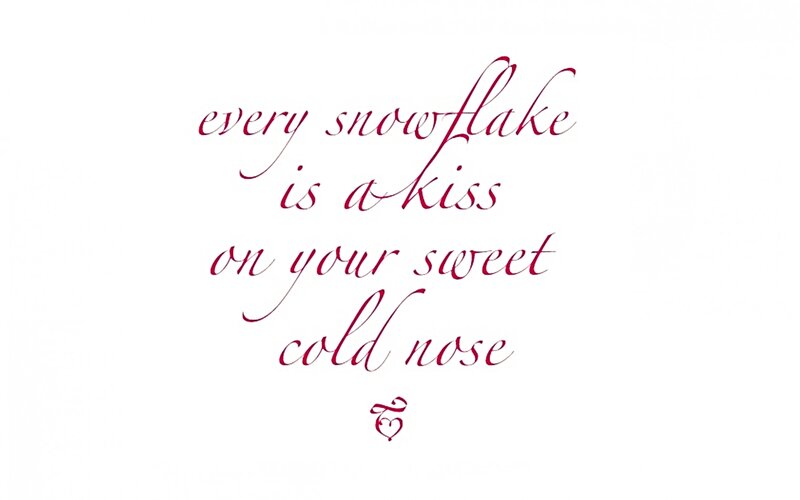 Text on White Background — Romantic