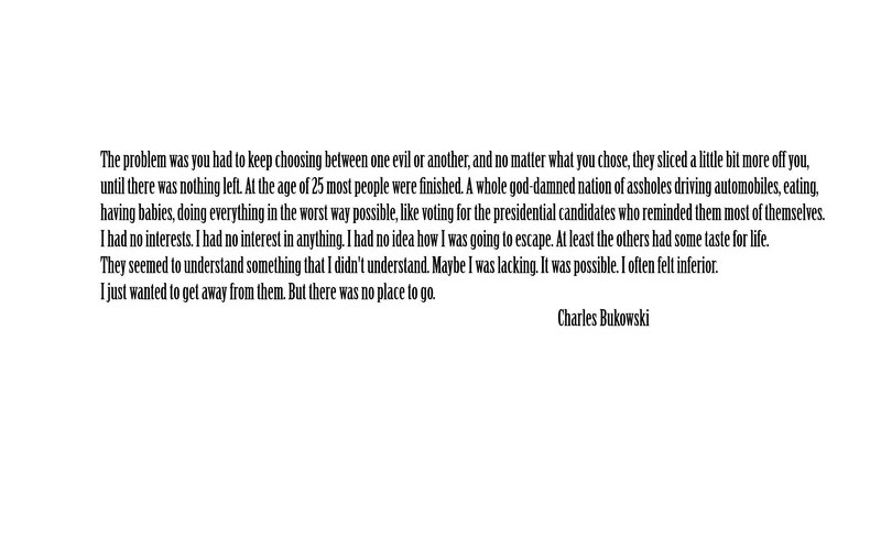Text on White Background — Serious, Minimalist, Black