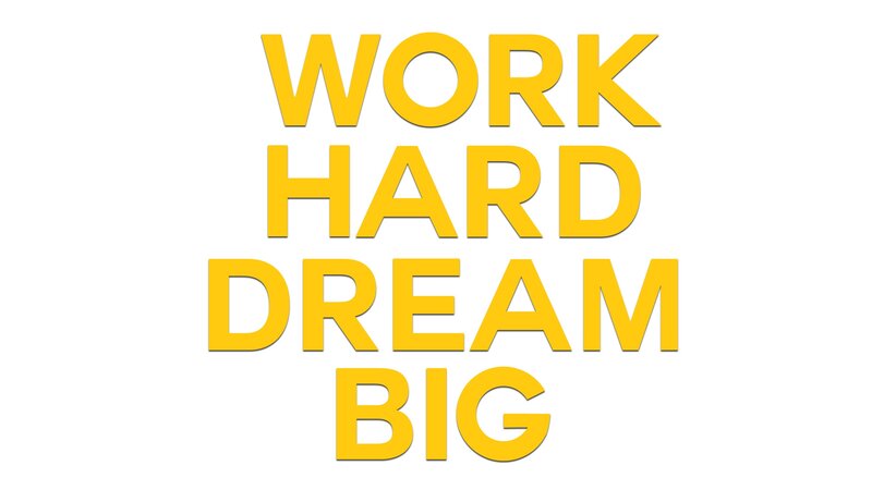 Text on White Background — Yellow