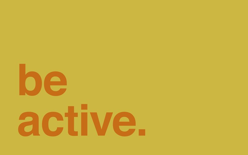 Text on Yellow Background — Calm, Minimalist