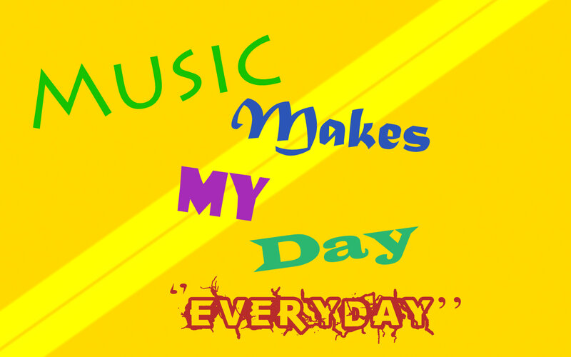 Text on Yellow Background — Vibrant