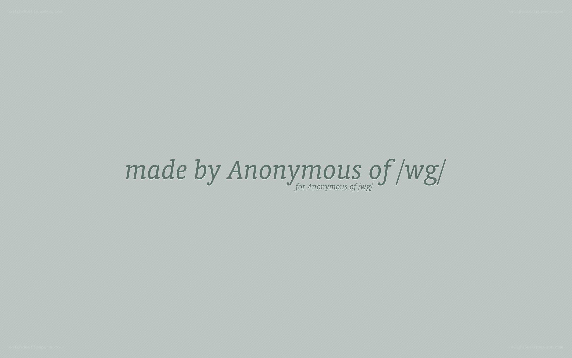 text-only credit screen
