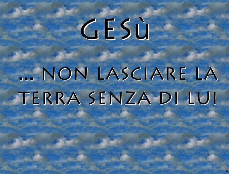 Text over Cloudy Sky — Blue, Serene