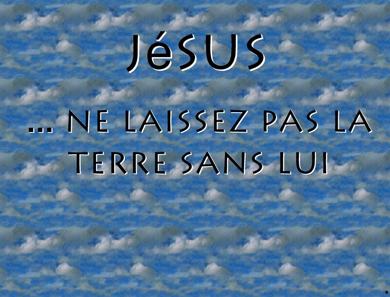 Text over Cloudy Sky — Blue