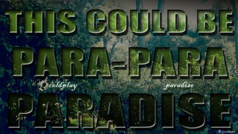 Text over Forest Background