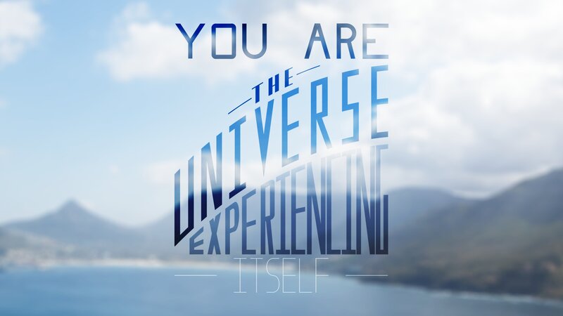 Text over Landscape
