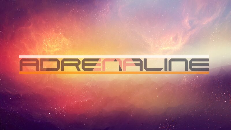 Text over Nebula — Purple