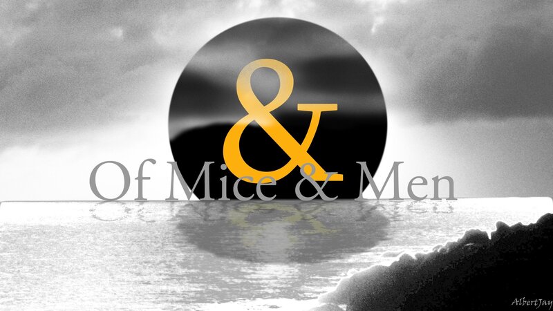 Text over Water Scene