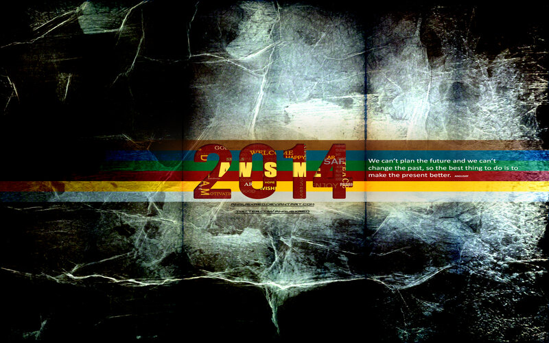 Text Overlay on Abstract Background