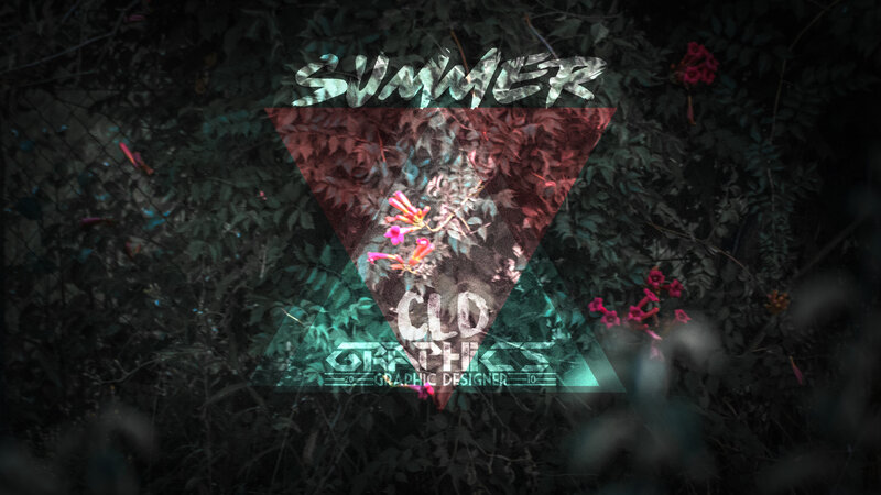 Text Overlay on Foliage
