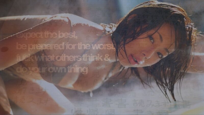 text overlay on woman's photo
