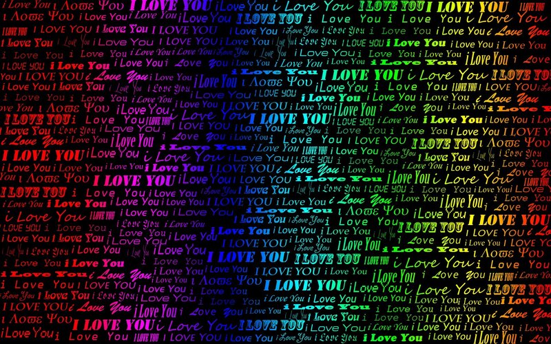 Text Pattern on Black Background — Repetitive