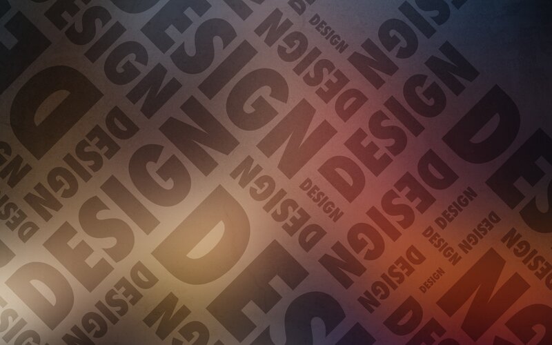 Text Pattern with Design Words