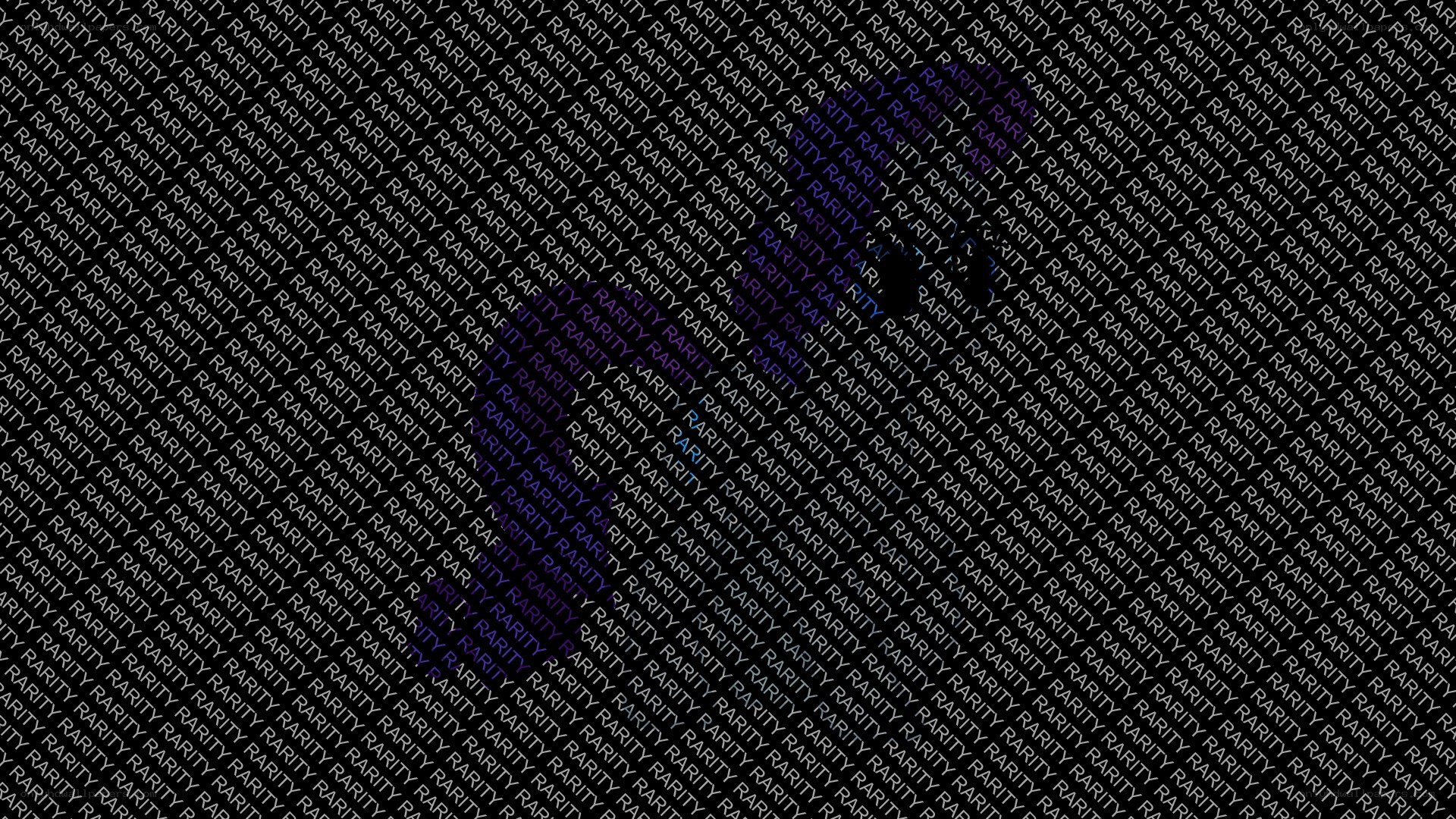 text pattern with silhouette