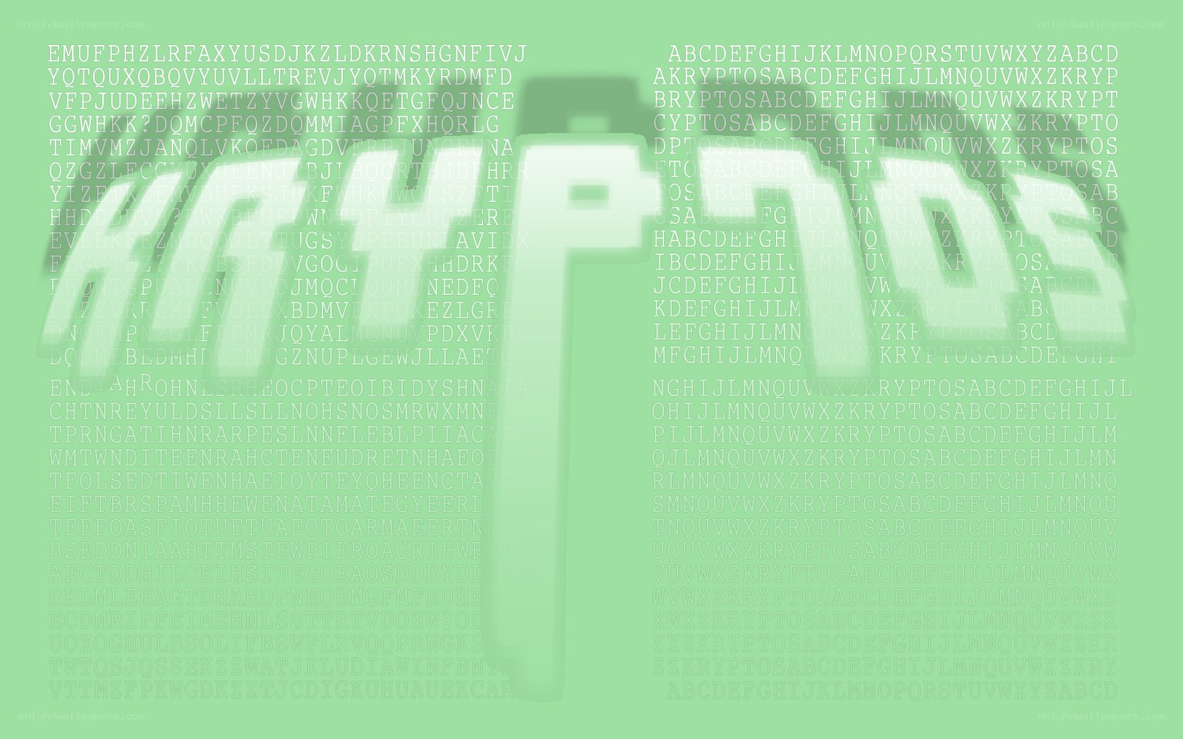 text pattern with watermark