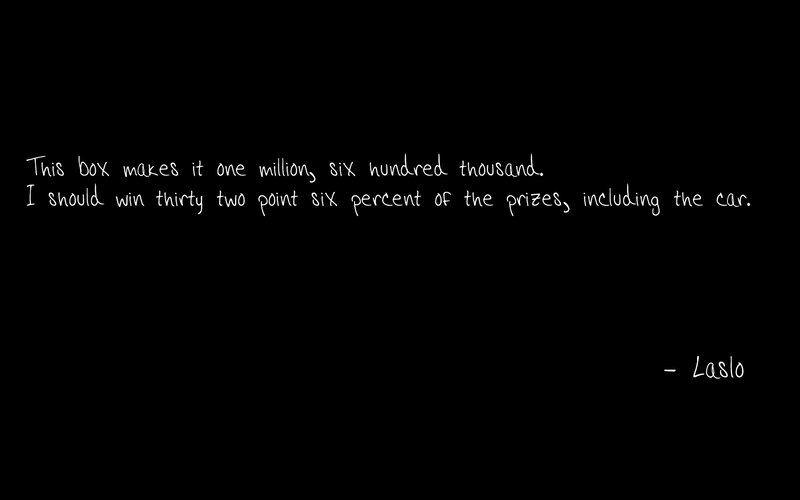 text quote on black background