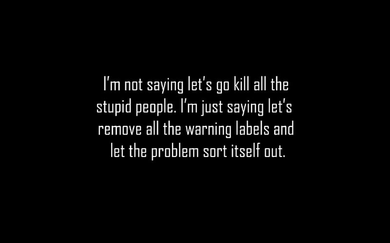 text quote on black background