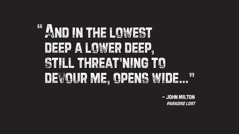 Text Quote on Black Background — Dramatic, Minimalist