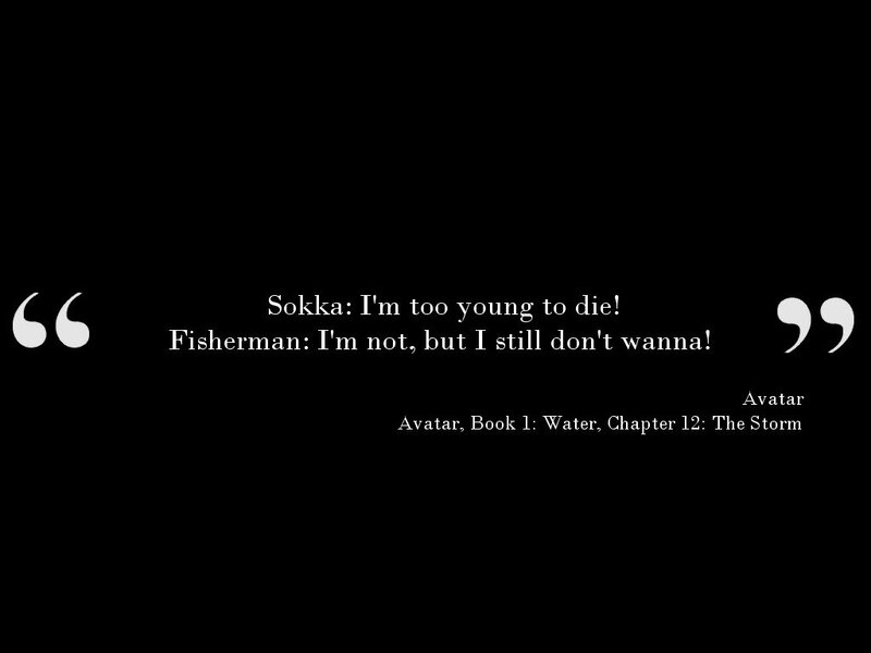 Text Quote on Black Background — Dramatic