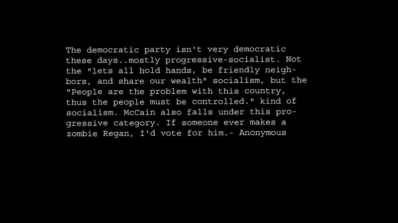 text quote on black background