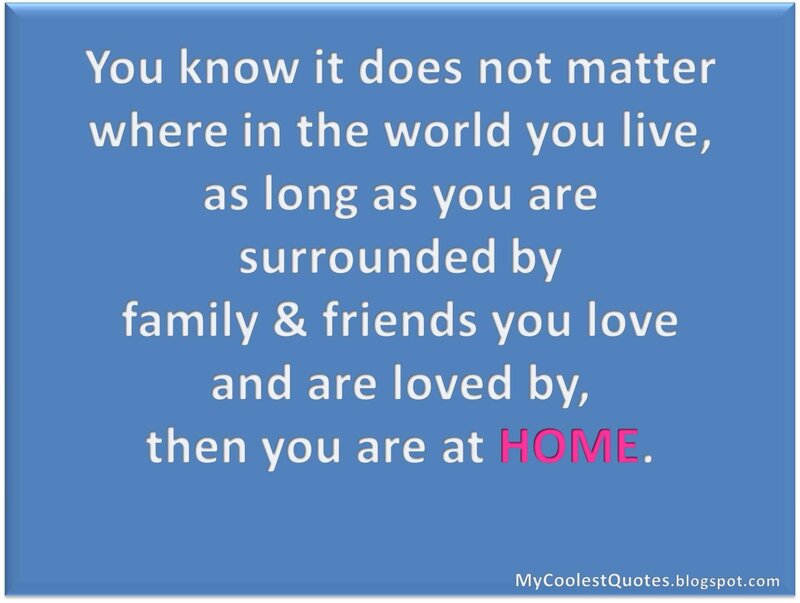 Text Quote on Blue Background