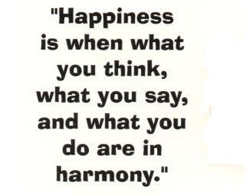 Text Quote on White Background — Calm