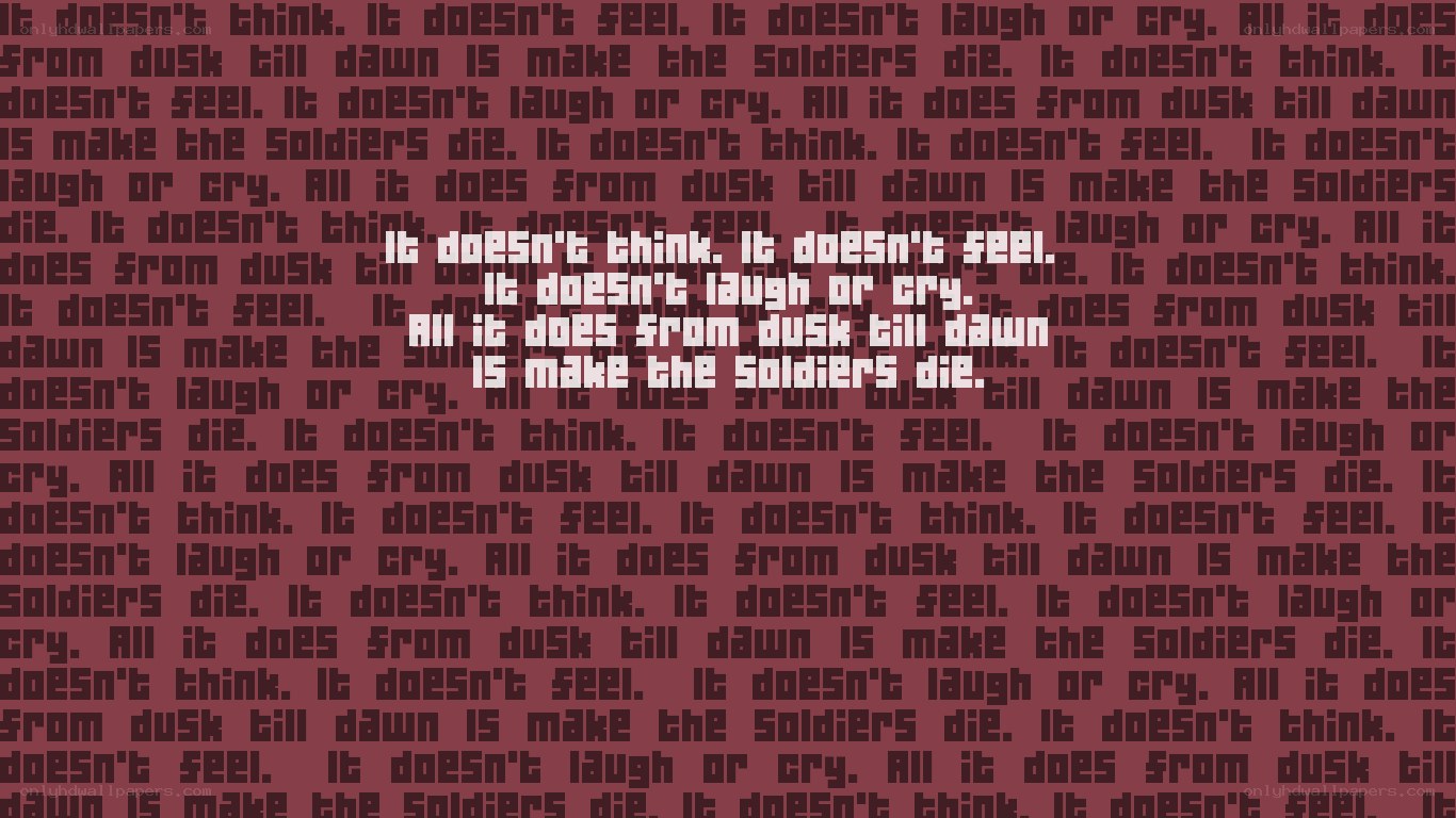text repeating image