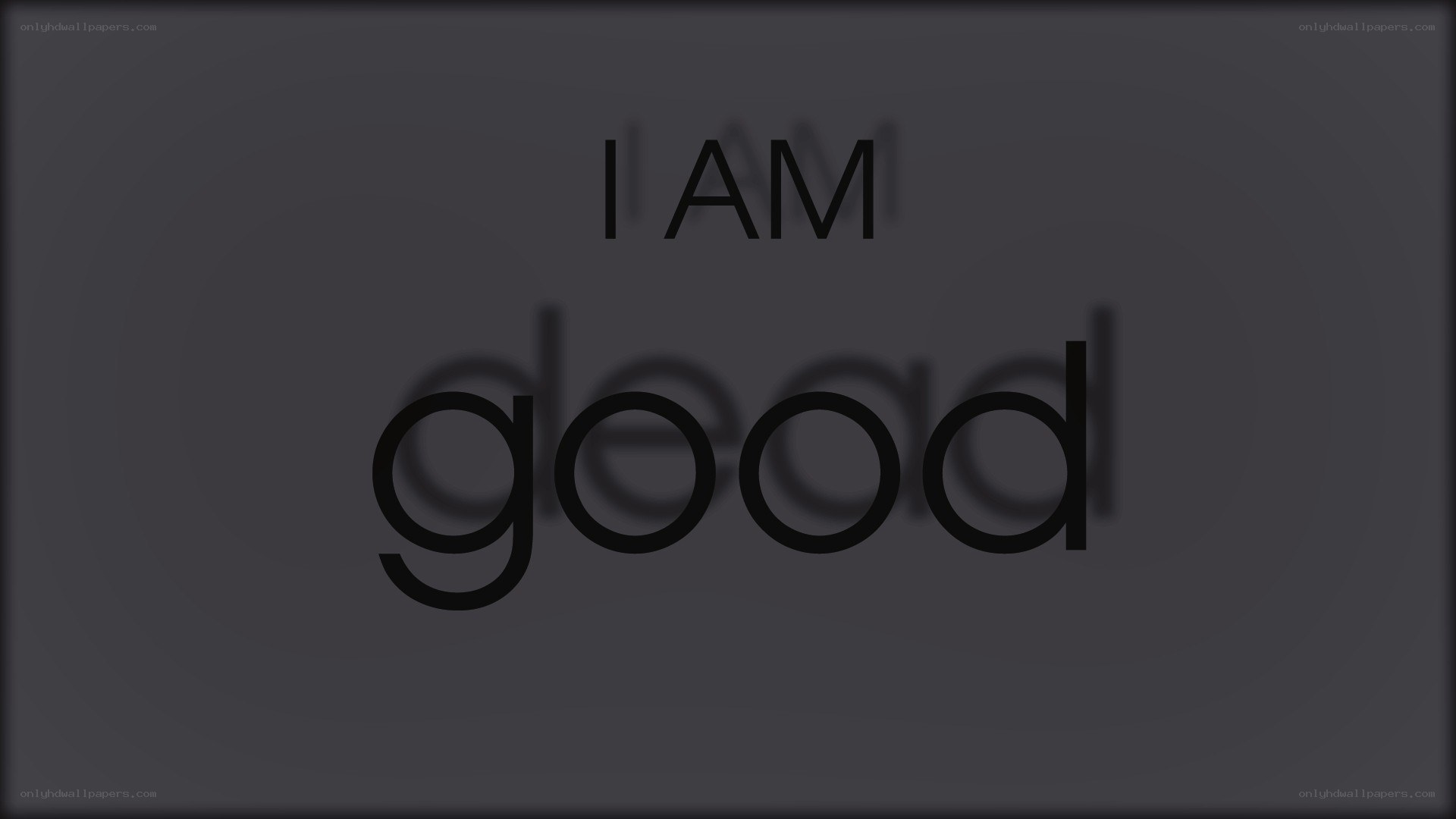 text saying I am good
