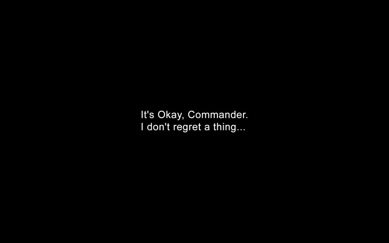 text screen with dialogue