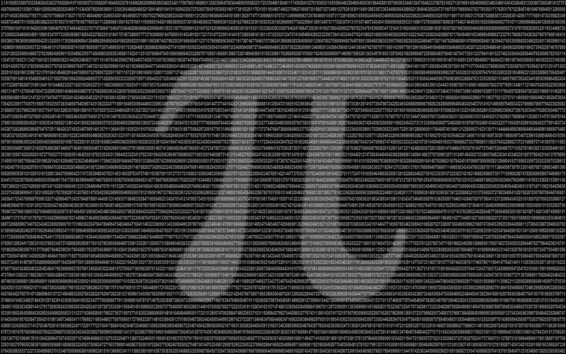 Text String on Dark Background