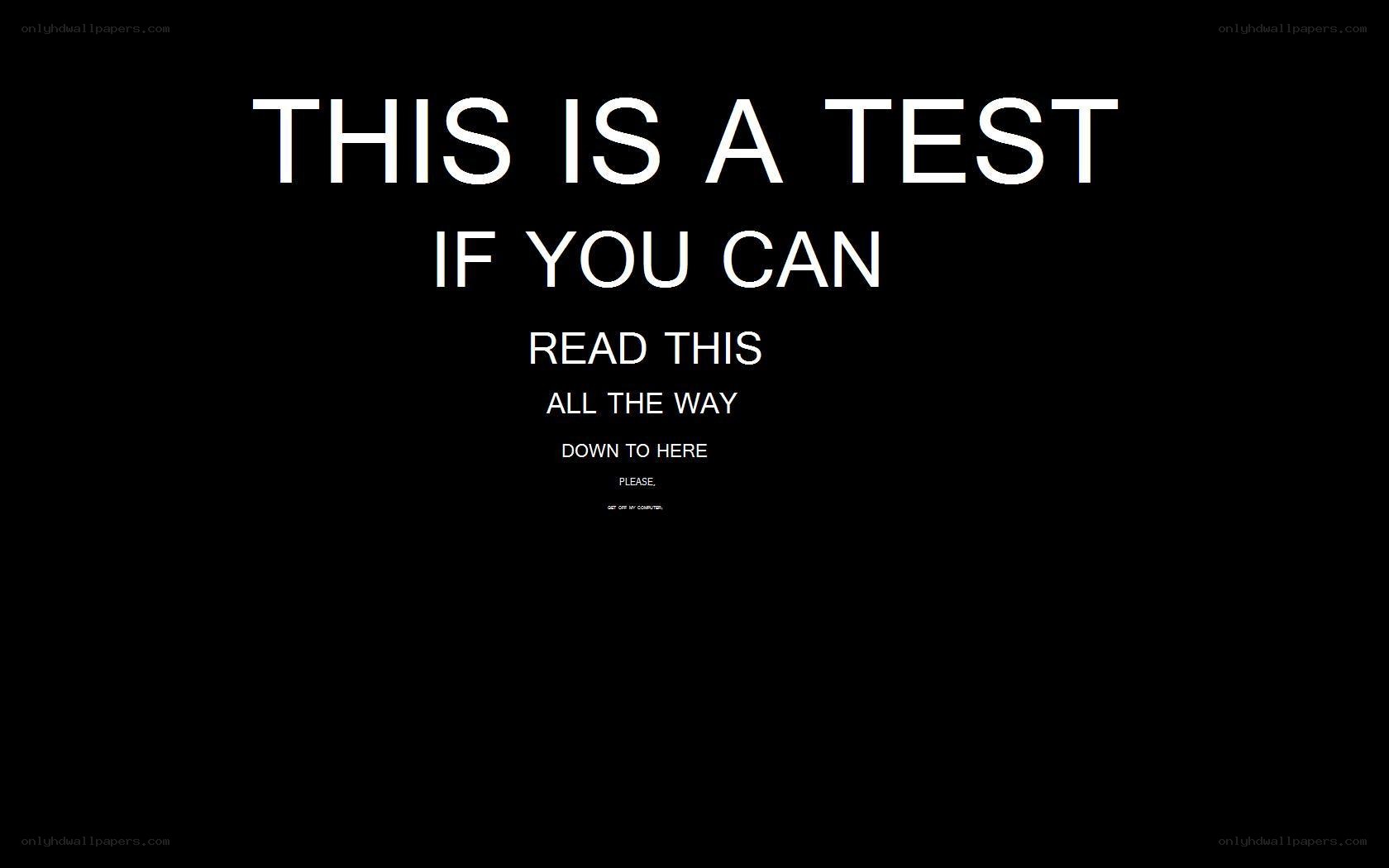 text test image