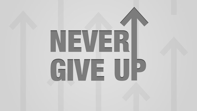 Text with Arrows — Gray, Motivational