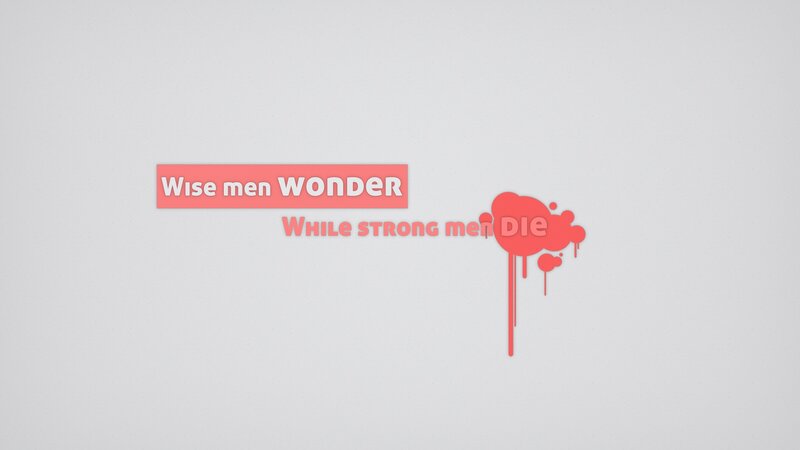 Text with Blood Splatter — Red, Dramatic
