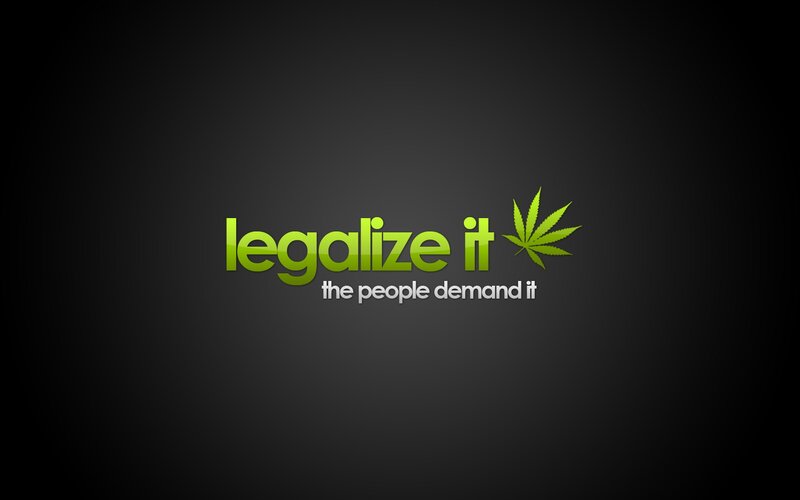 Text with Cannabis Leaf