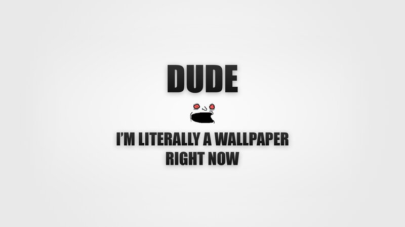 Text with Cartoon Face — White, Humorous