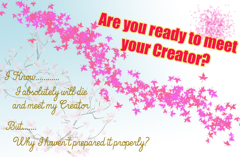 Text with Cherry Blossoms
