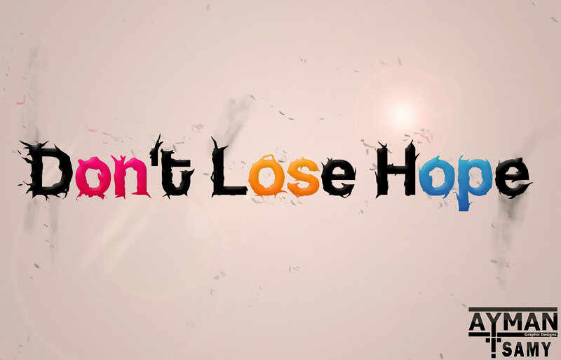 Text with Colorful Letters