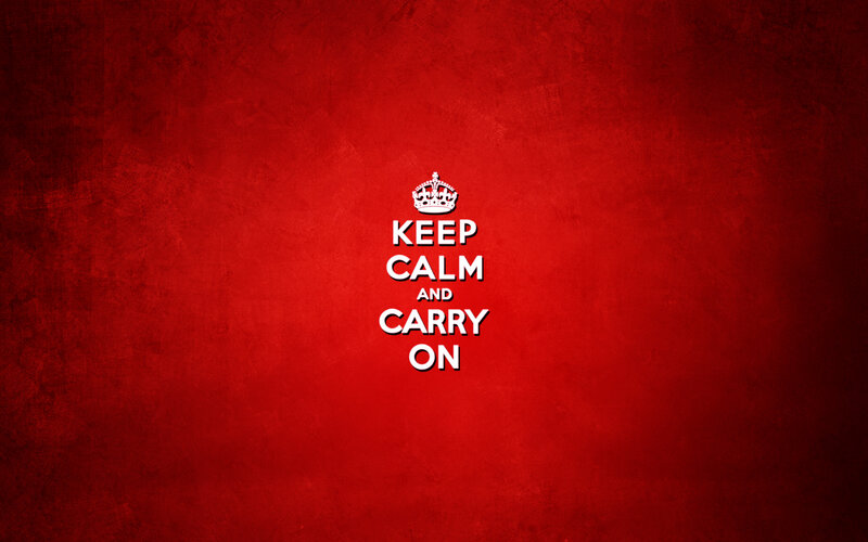 Text with Crown Icon — Red