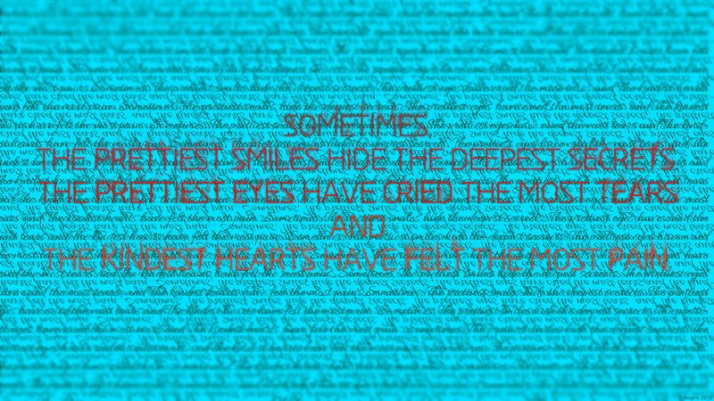 text with emotional quote