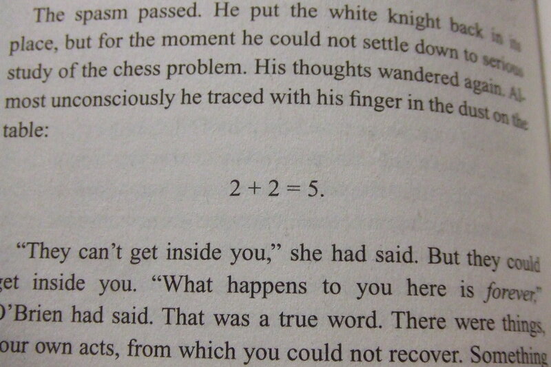 text with false equation
