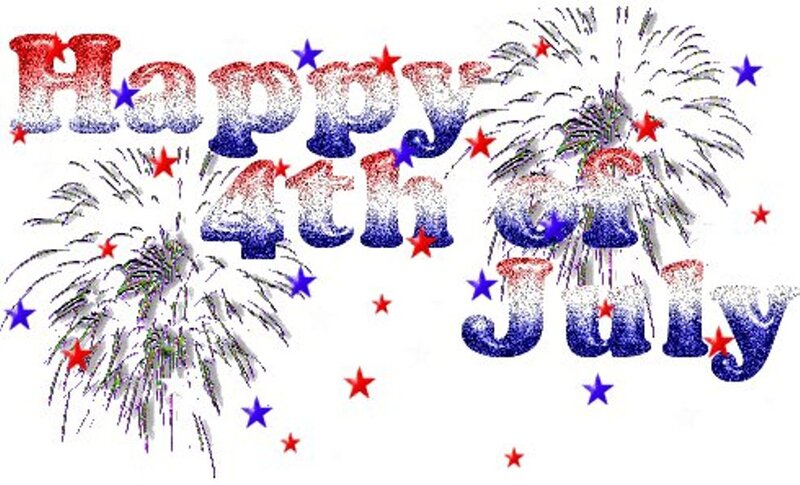Text with Fireworks