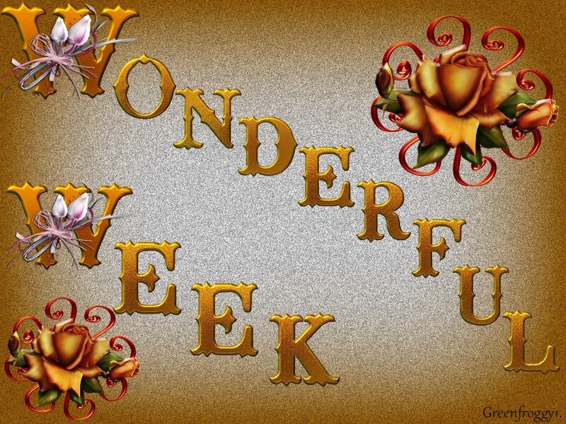 Text with Floral Decorations — Gold