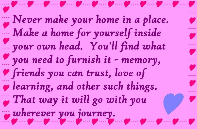 Text with Heart Border