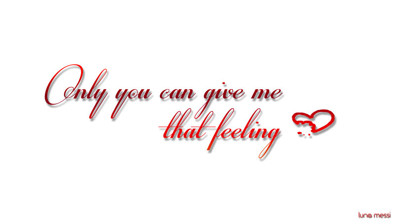 Text with Heart Symbol — Red, Romantic