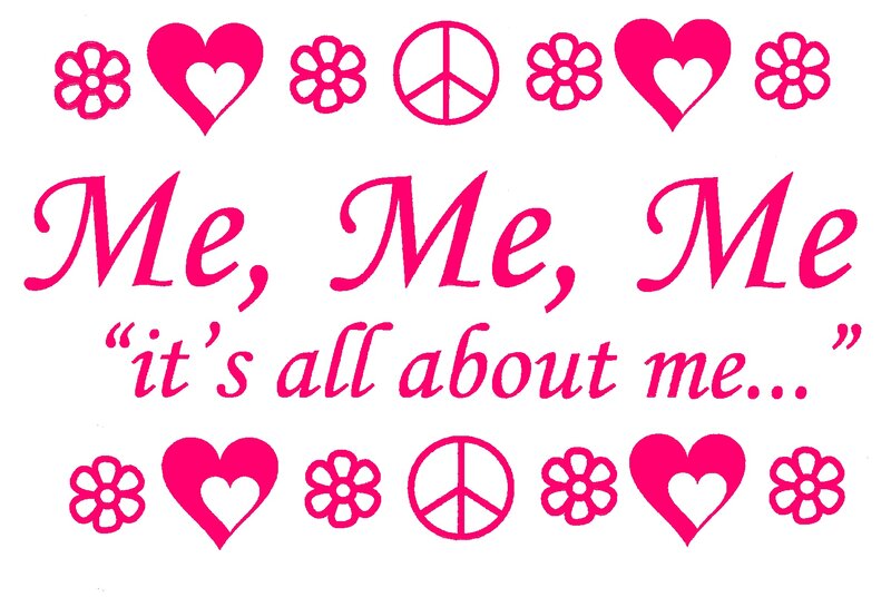 Text with Hearts and Flowers