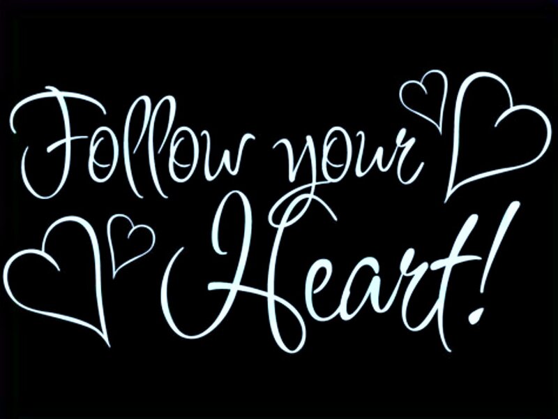 Text with Hearts — Black, Inspirational