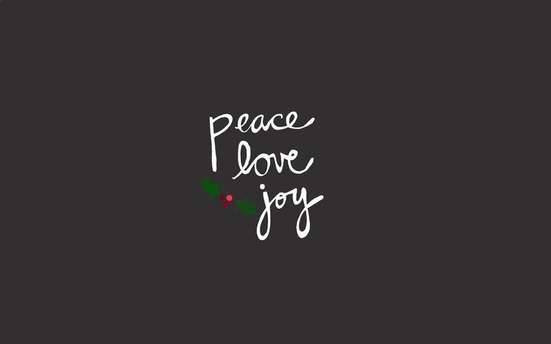 Text with Holly Berries
