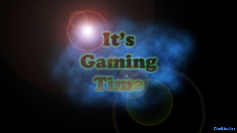 Text with Lens Flares